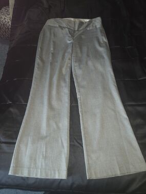 Studio Y Gray Wide-Leg Trousers